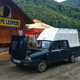 One of the Dacia pickups we saw in the Romanian mountains.